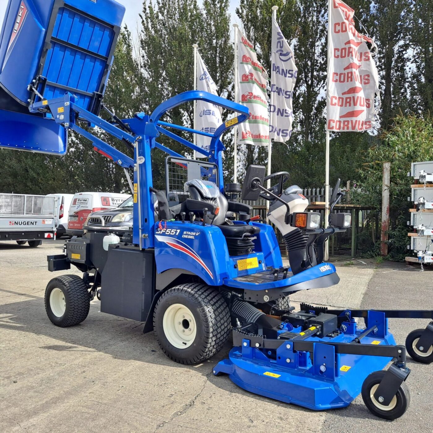 Demo Iseki SF224 flail mower